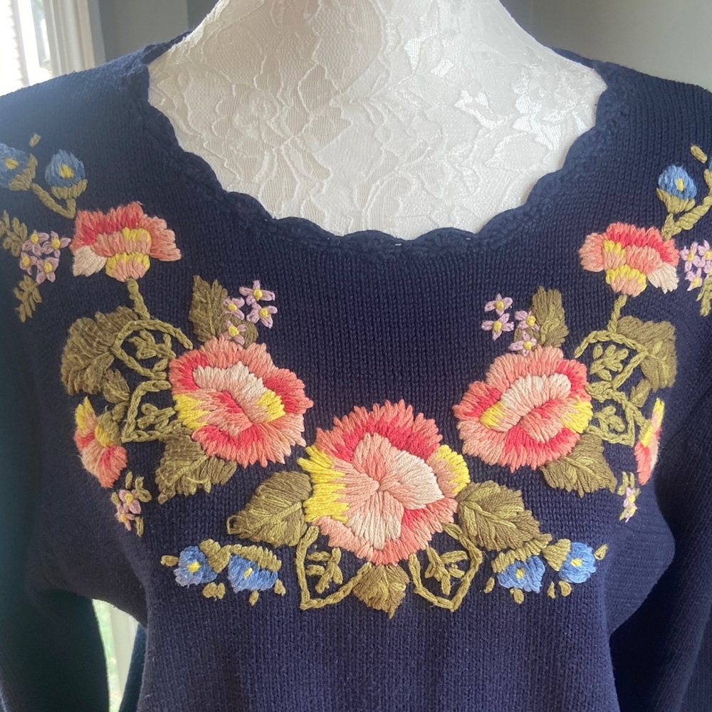 Vintage Bechamel Floral Sweater - Picture 3 of 8